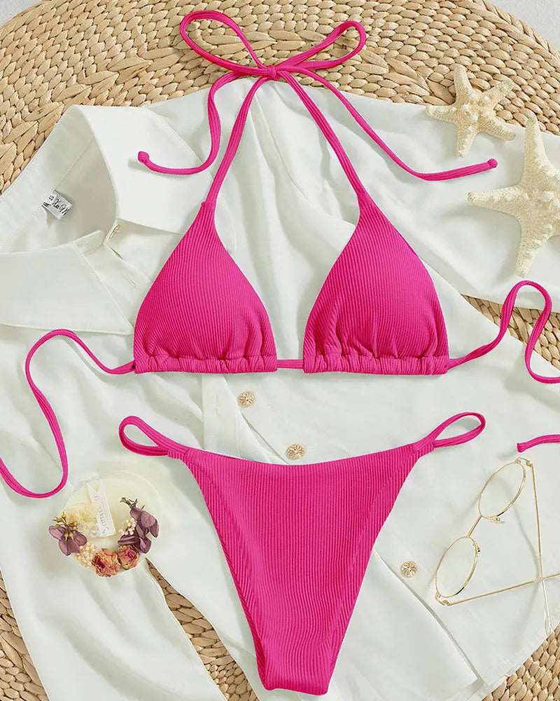 Azure Allure Bikini Set