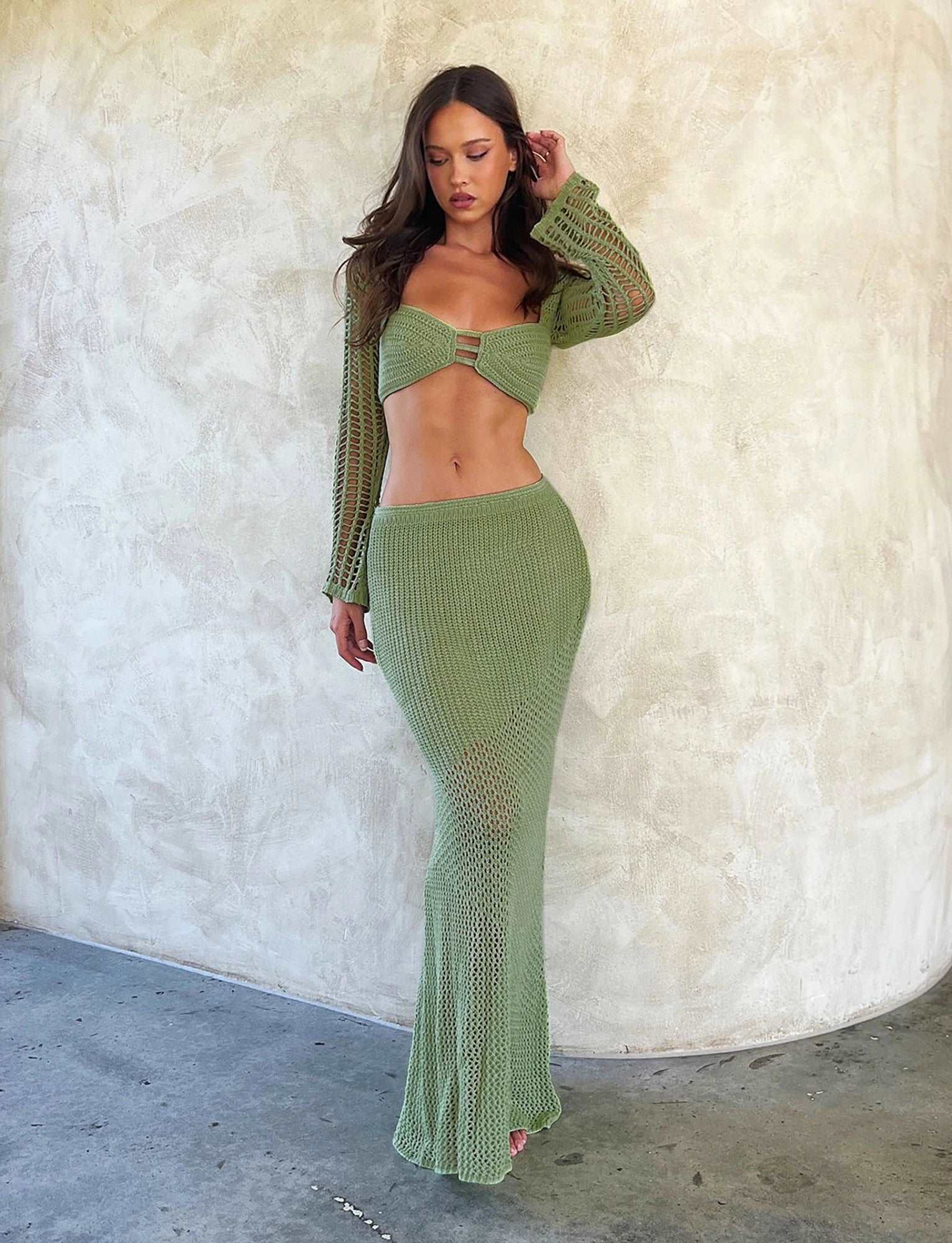 Blissful Beach Knit Set