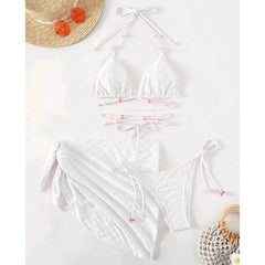 Blossom Halter Bikini Set