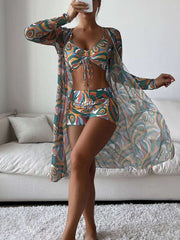 Boho Chic Tankini Set