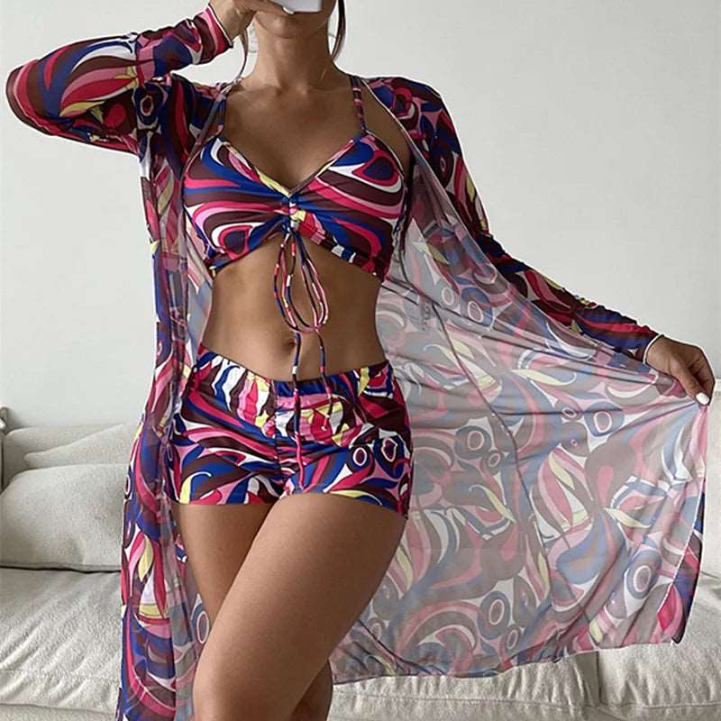Boho Chic Tankini Set