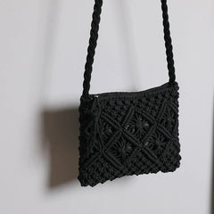 Boho Chic Woven Crossbody Beach Bags