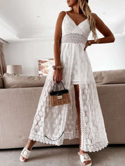 Boho Lace Maxi Dress