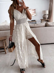 Boho Lace Maxi Dress