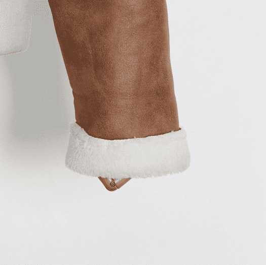 Top Tide Lambswool Short Fur Jacket