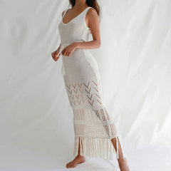 Chic Knit Bodycon Summer Party Dress