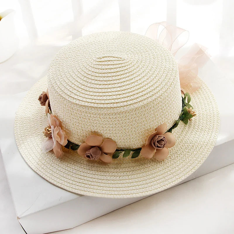 Floral Halo Straw Hat Collection