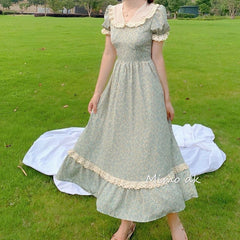 Elegant Floral Fairy Dress