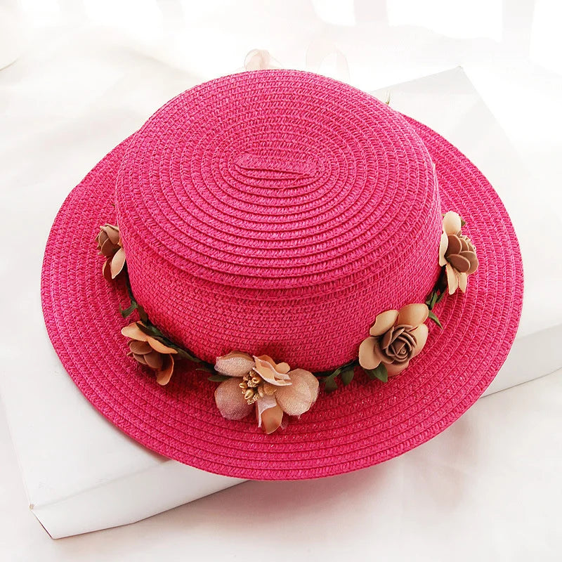 Floral Halo Straw Hat Collection