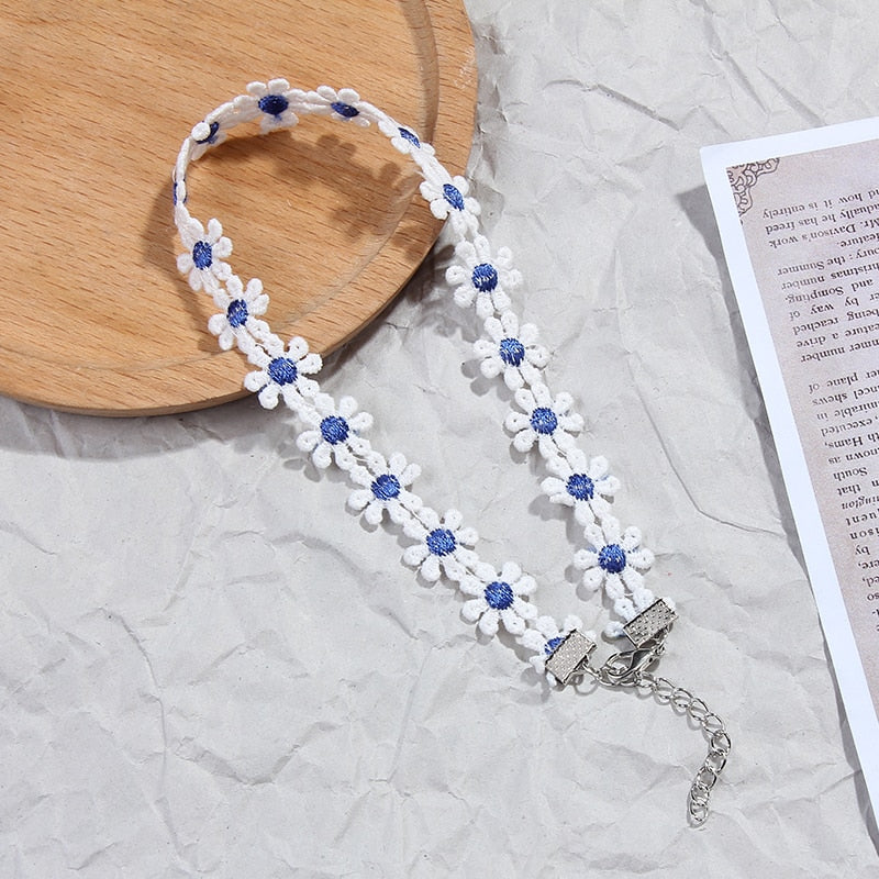 Flower Charms Necklace