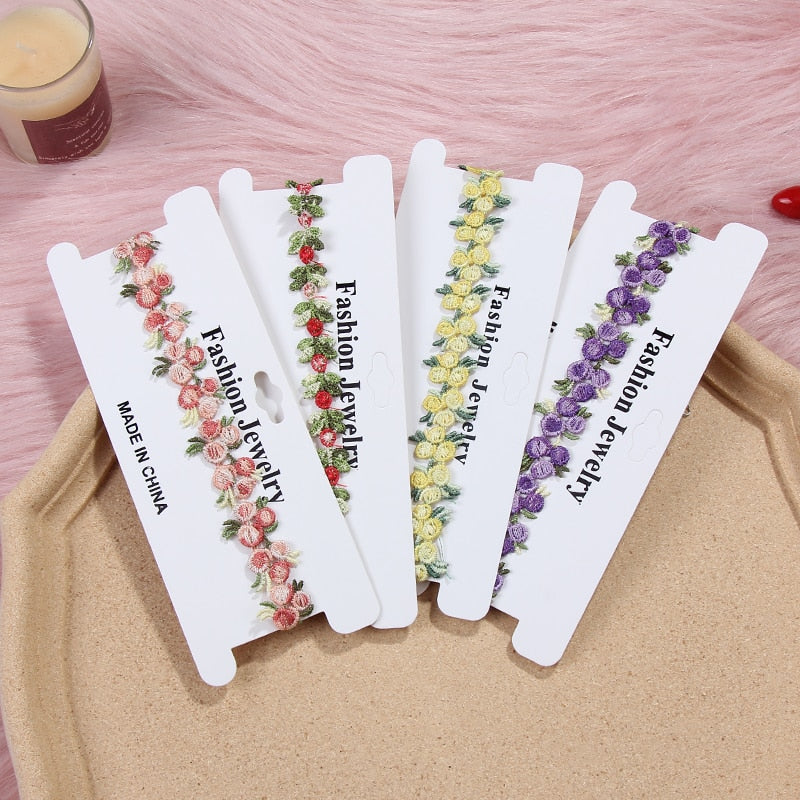 Flower Charms Necklace