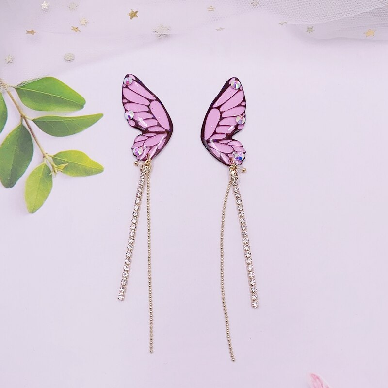 Fairycore Style Butterfly Earrings