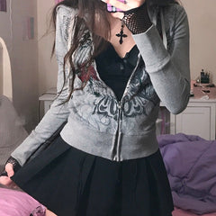 Fairy Grunge Hooded Sweatshirt