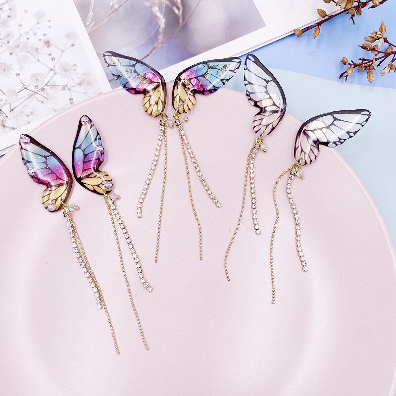 Fairycore Style Butterfly Earrings