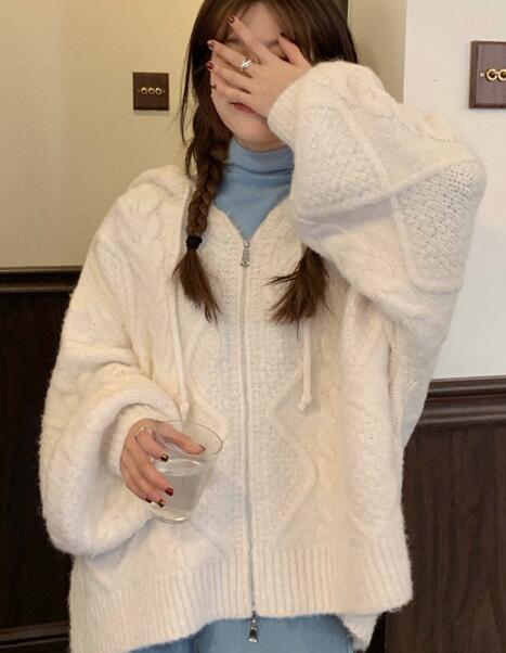 Goblincore Oversize Knit Cardigan
