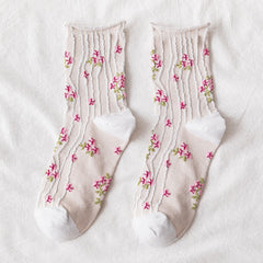 Floral Print  Socks