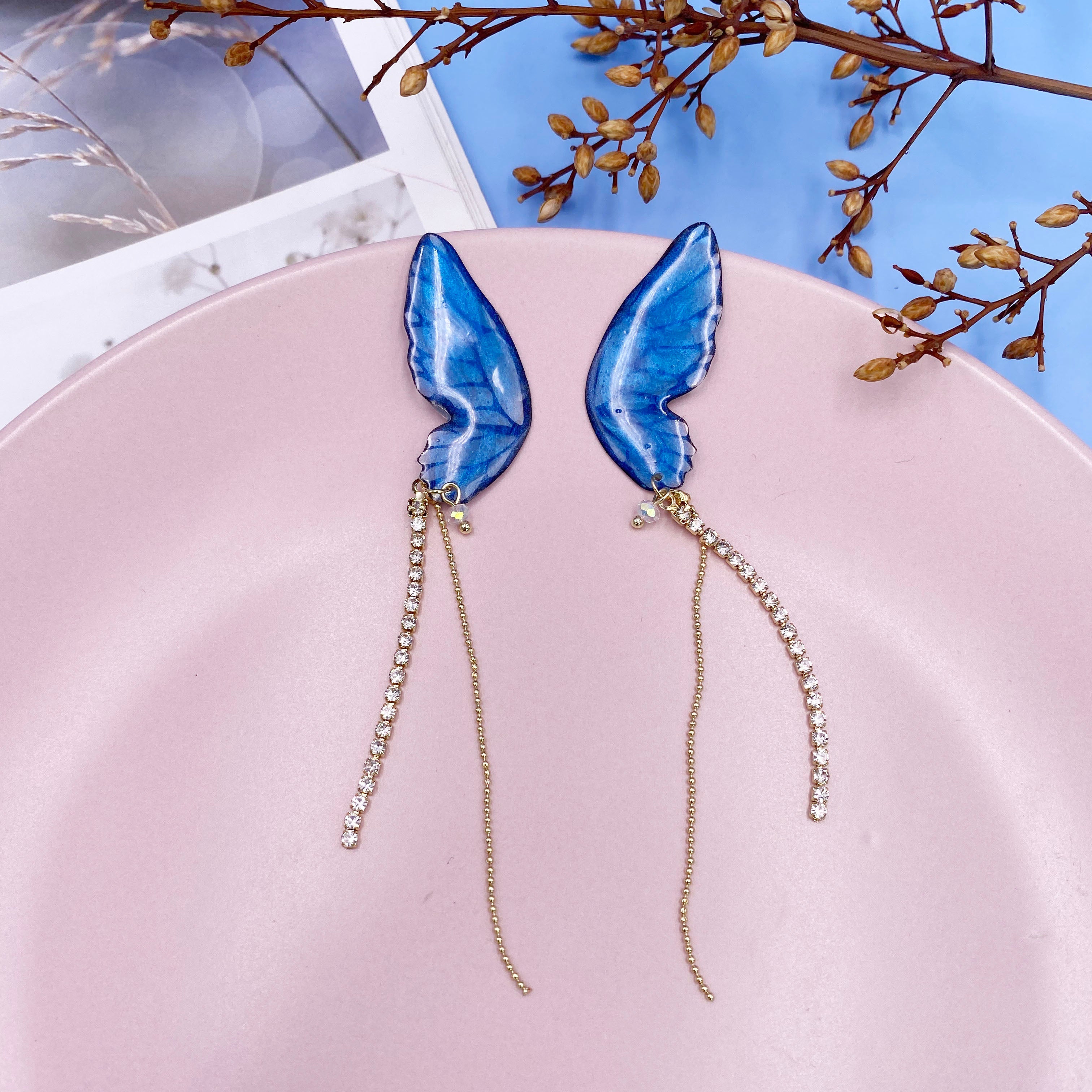 Fairycore Style Butterfly Earrings
