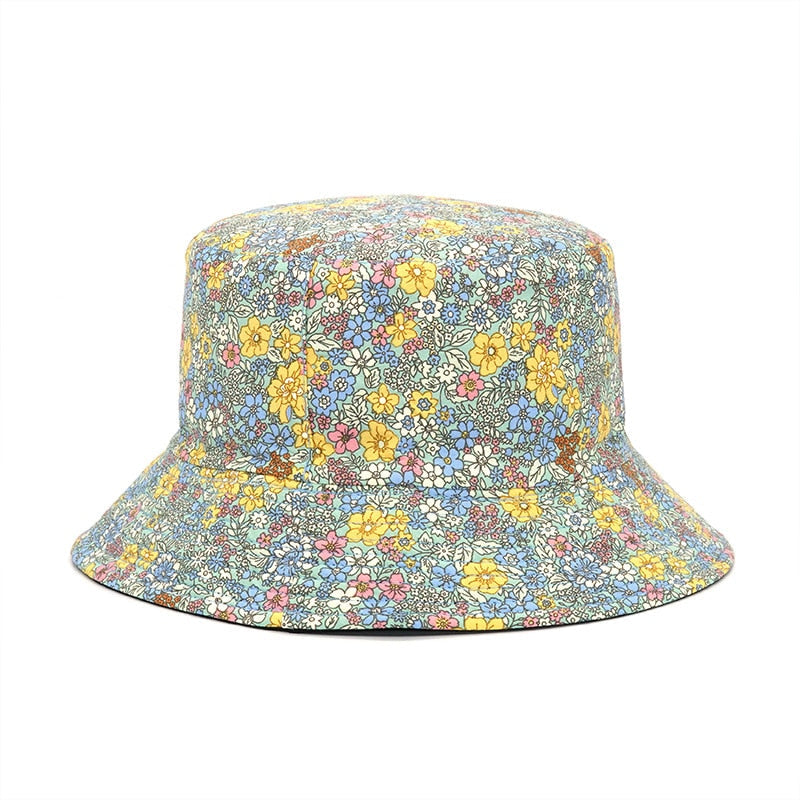Floral Print Bucket Hat