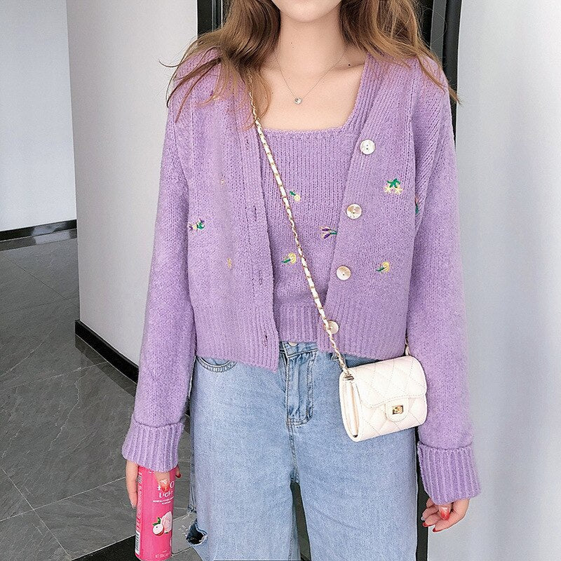 Casual Knit Cardigan