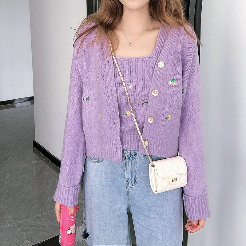 Casual Knit Cardigan