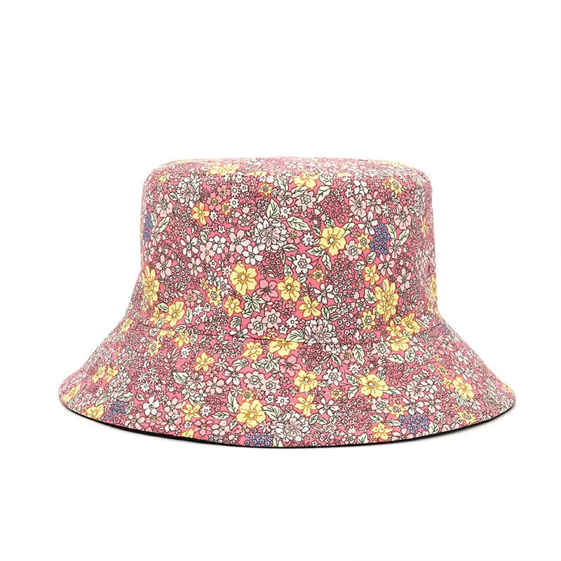 Floral Print Bucket Hat