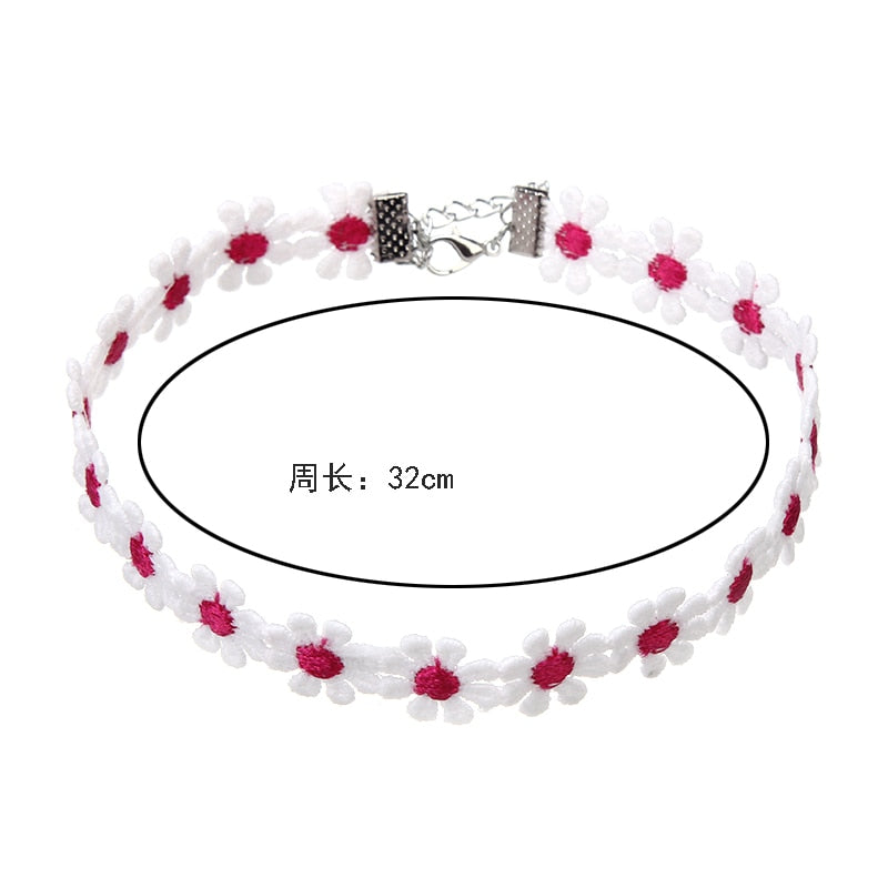 Flower Charms Necklace