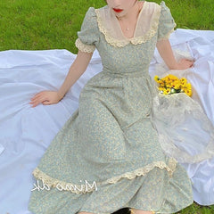 Elegant Floral Fairy Dress