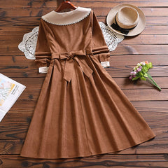 cute sweet dress Mori girl