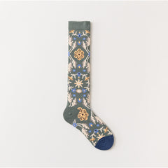 Abstract Art Illustration Socks