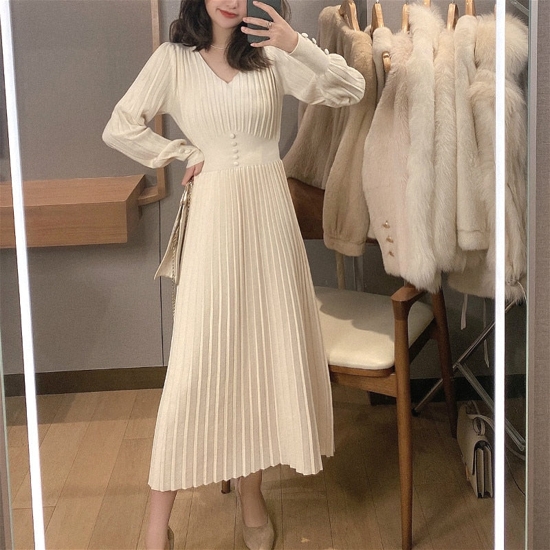 Knit Vintage Dress