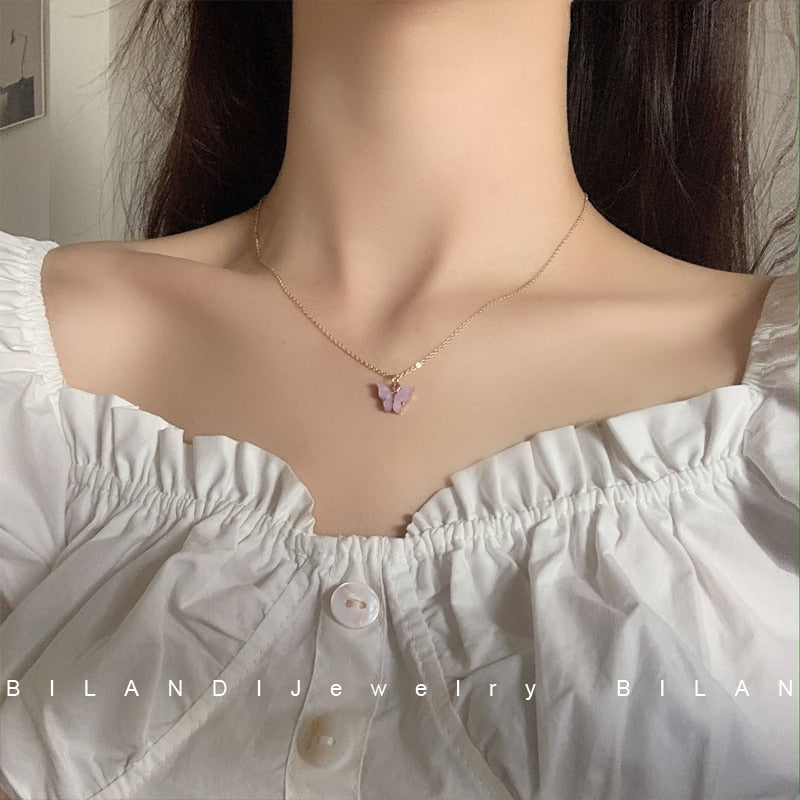 Butterfly Design Necklace
