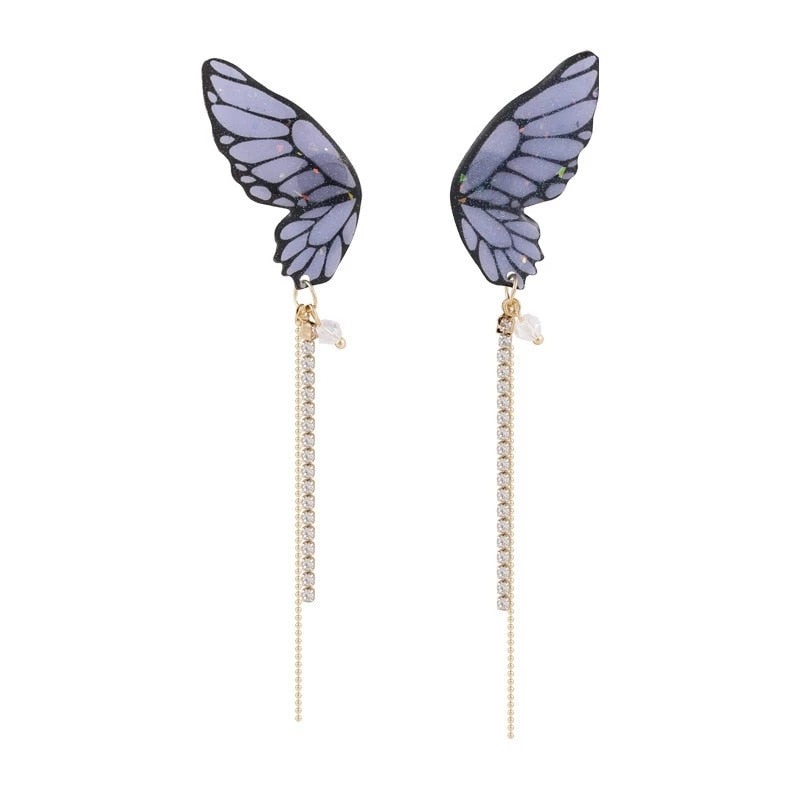 Fairycore Style Butterfly Earrings