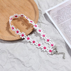 Flower Charms Necklace