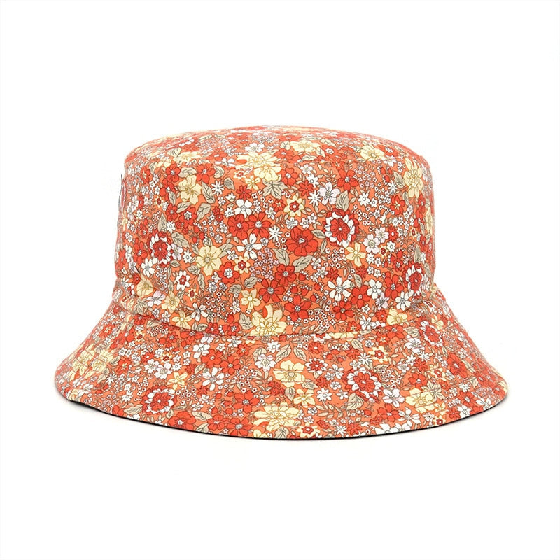 Floral Print Bucket Hat