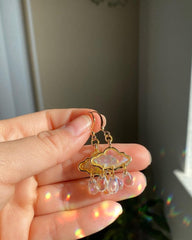 Cute Raindrop Cloud Drop Earrings