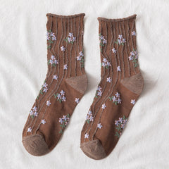 Floral Print  Socks