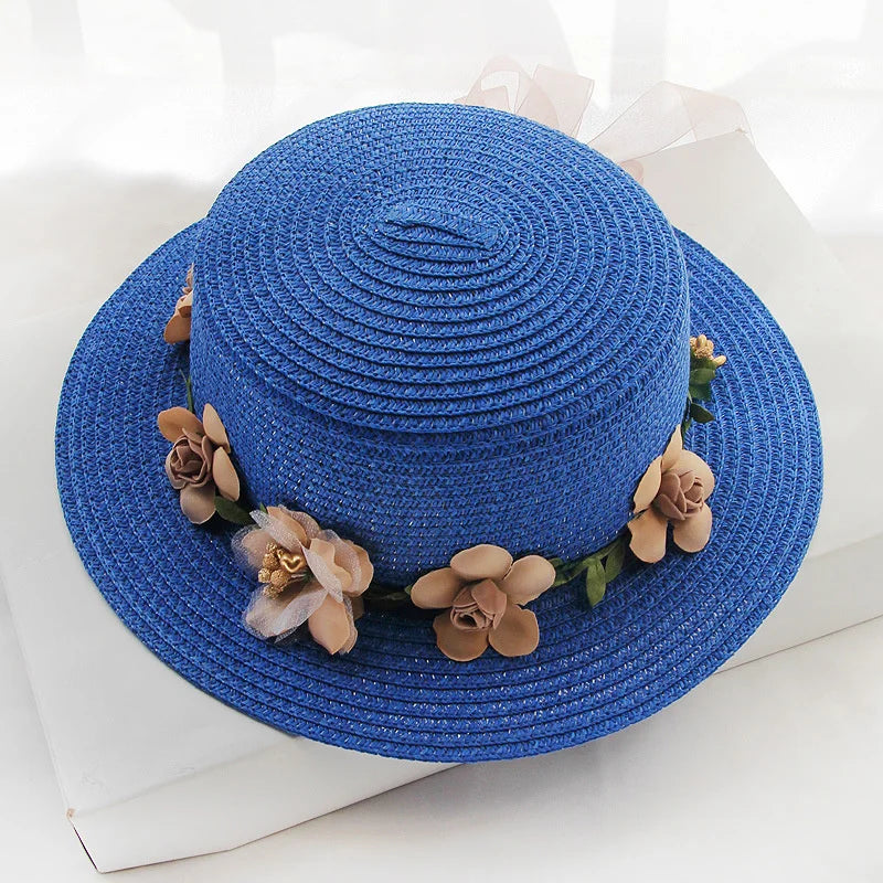 Floral Halo Straw Hat Collection