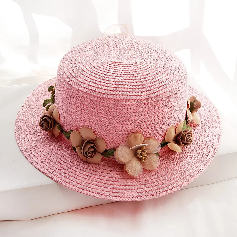 Floral Halo Straw Hat Collection