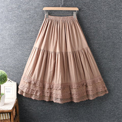 Cotton Retro Skirt
