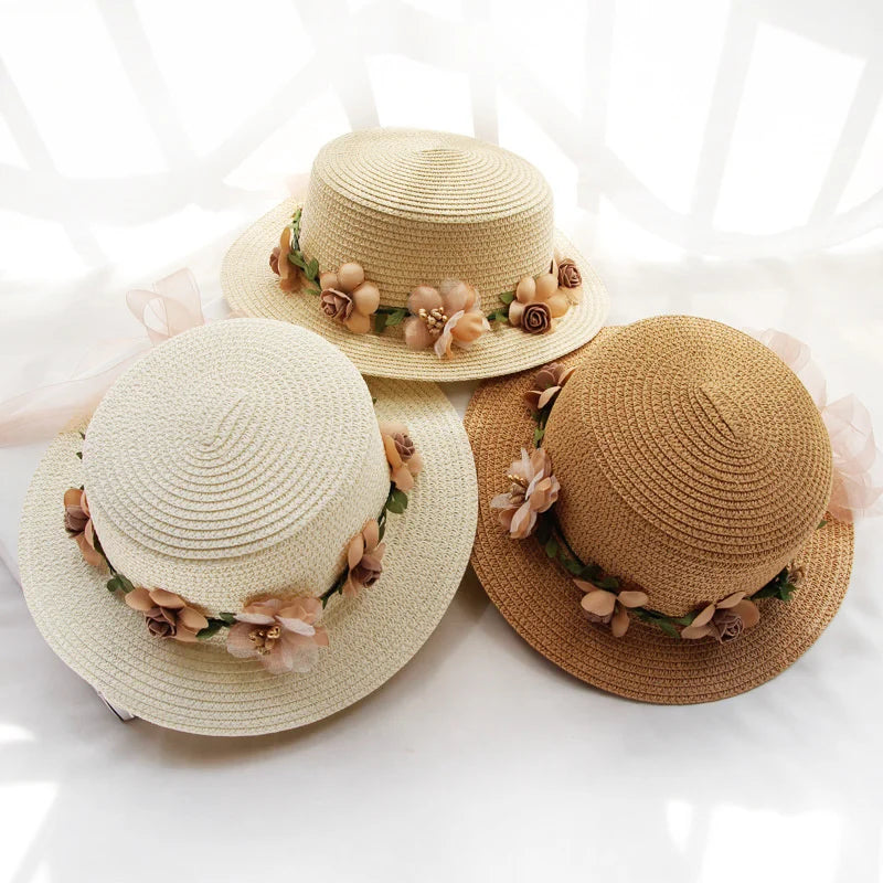 Floral Halo Straw Hat Collection