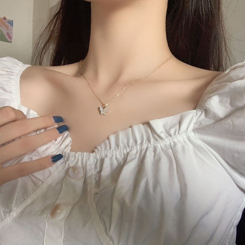 Butterfly Design Necklace