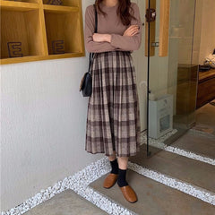 Fairy Grunge Plaid Skirt