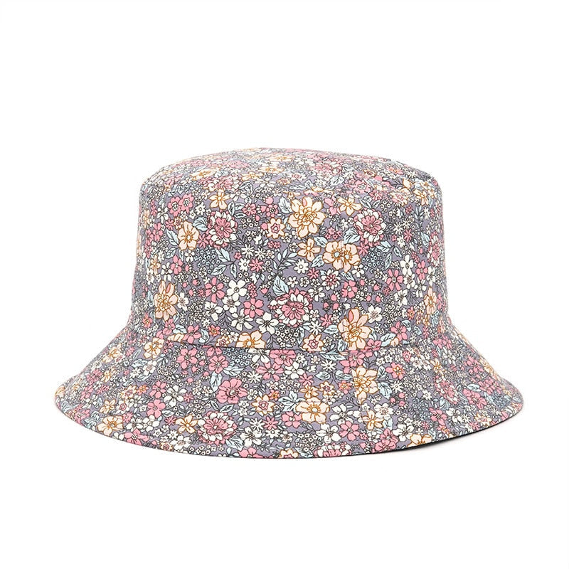 Floral Print Bucket Hat
