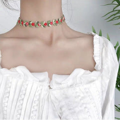 Flower Charms Necklace