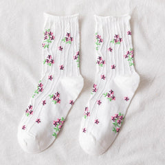 Floral Print  Socks