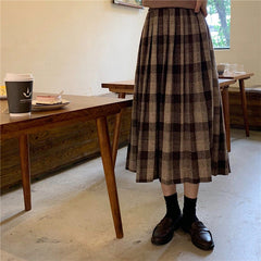 Fairy Grunge Plaid Skirt