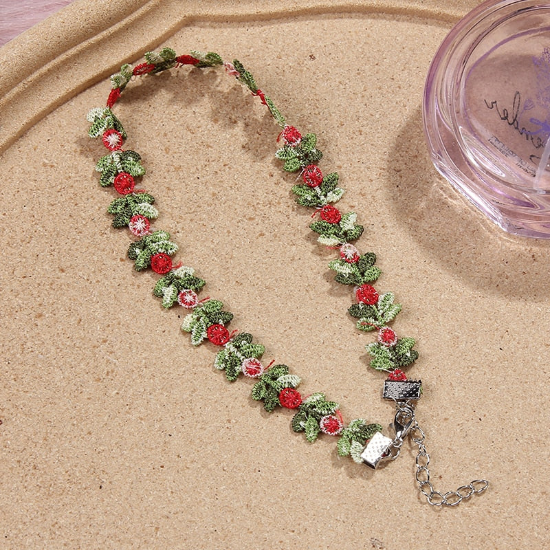Flower Charms Necklace