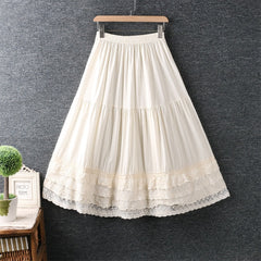 Cotton Retro Skirt