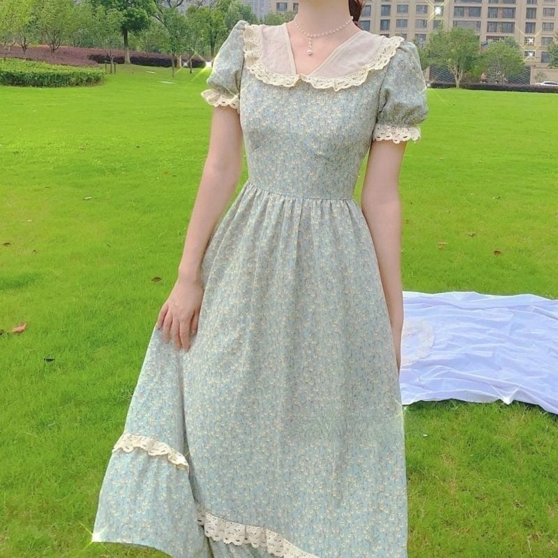 Elegant Floral Fairy Dress