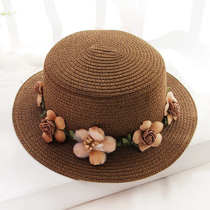 Floral Halo Straw Hat Collection